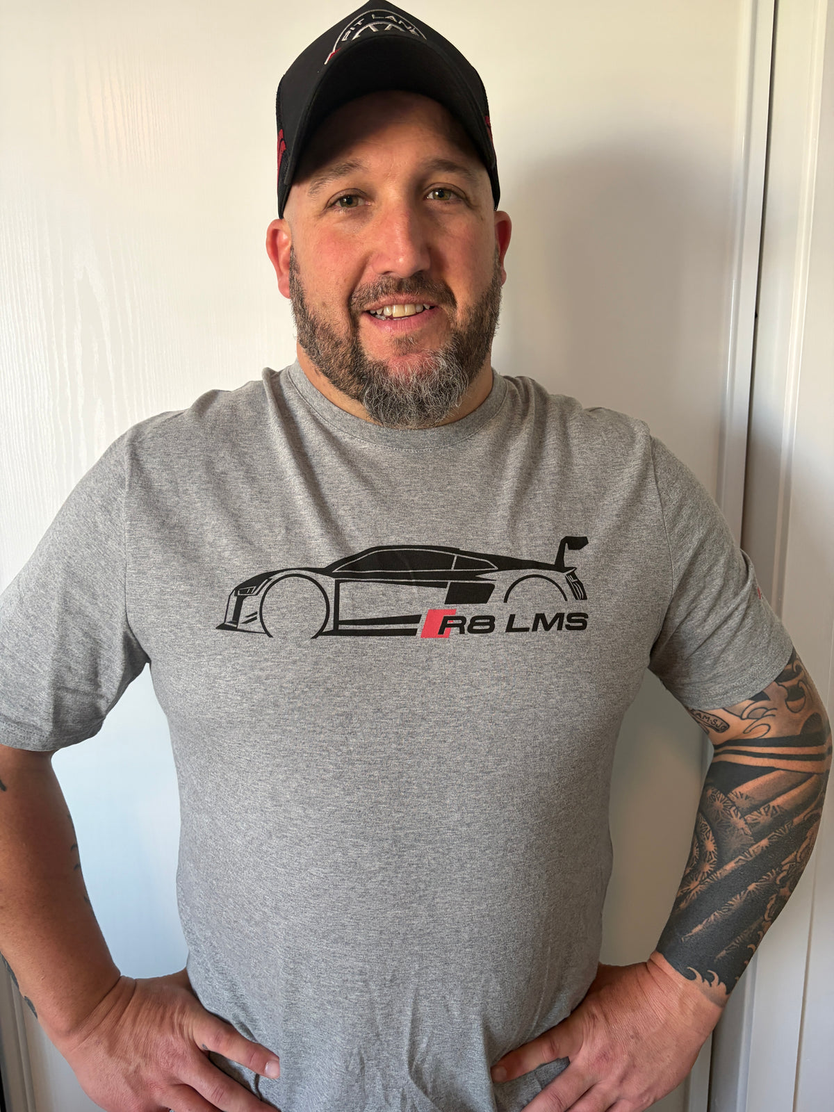 BACK IN STOCK EARLY NOVEMBER! - Audi Short Sleeve Grey Tee